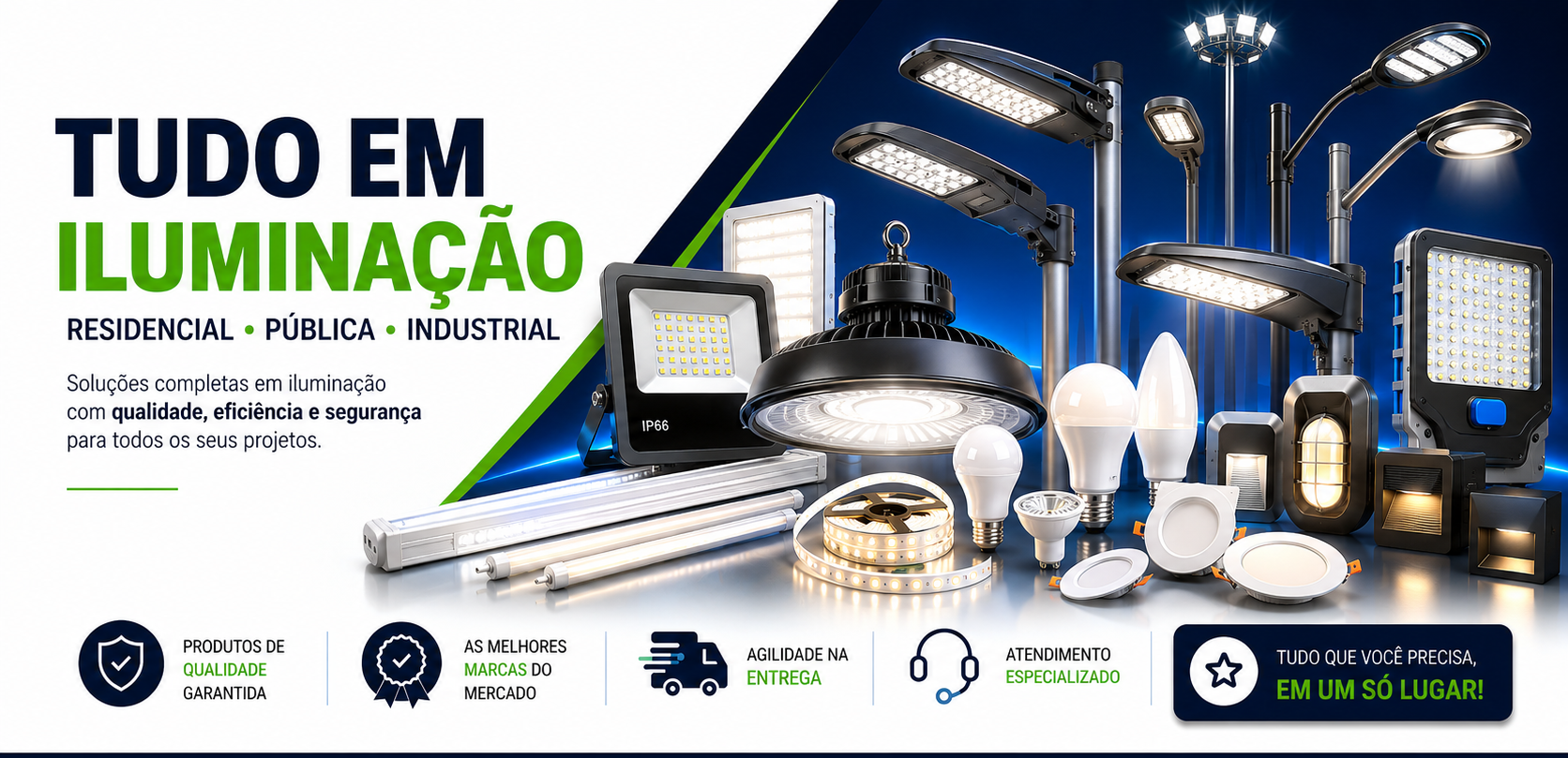 Produtos de iluminação